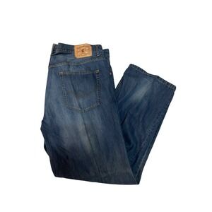 Rocawear Men's 46 Blue Denim Jeans Baggy Hip Hop Grunge Skater Y2K Vintage